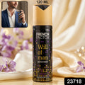 French Factor Will Of Man Mystery Perfume Body Spray (120 Ml)