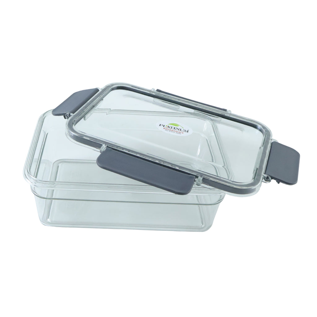Plastic Airtight Food Storage Container Set(3 Pc 750 Ml 1500 Ml 2800 Ml)