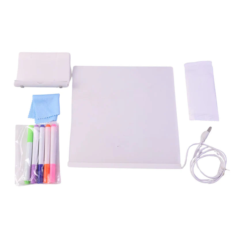 Illuminated Led Writing Board Set