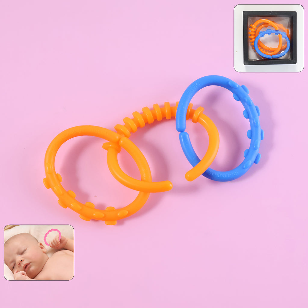 Baby Learning Links Educational Toy (3 Pc Set  With Box)