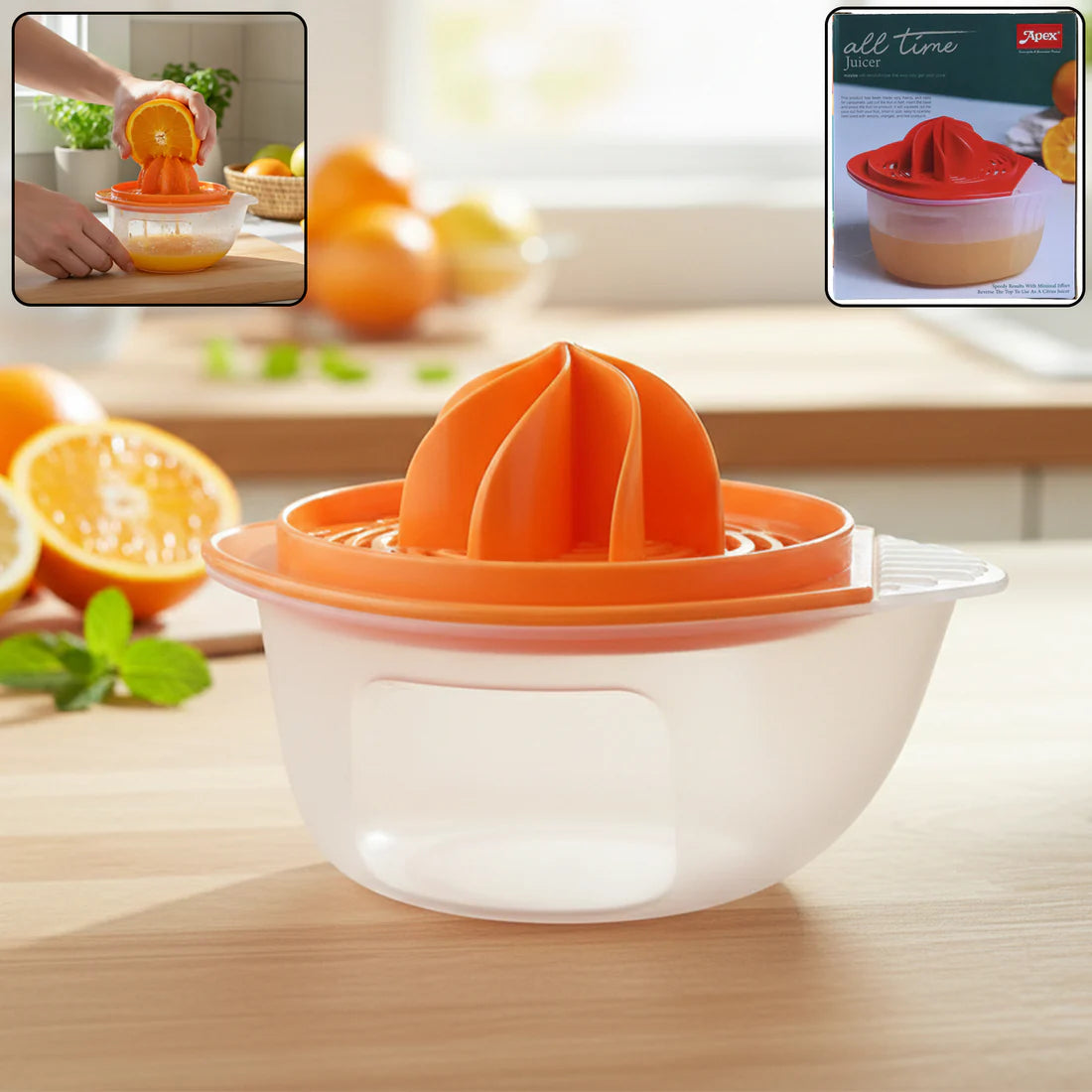 Apex Vita Pomegranate Seed Remover Citrus Juicer (2 In 1)