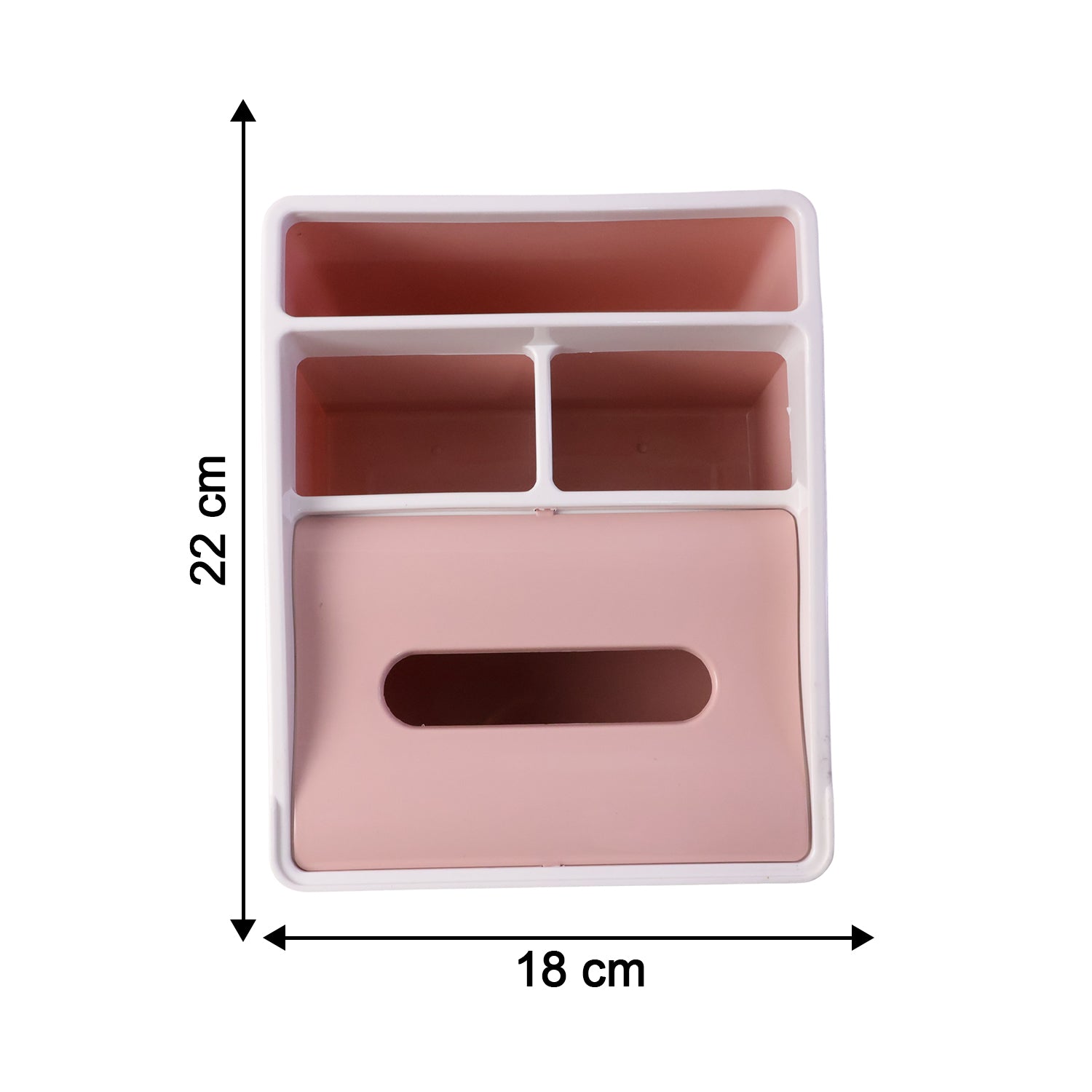 Plastic Multipurpose Storage Organizer Box With Compartments