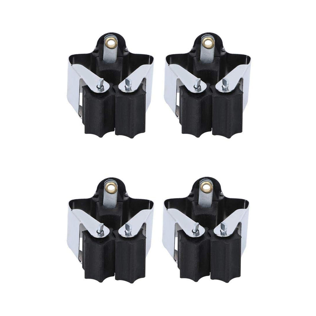 Multifunction Wall Mount Garage Holder For Mop  Broom  Hanger (4 Pcs Set)