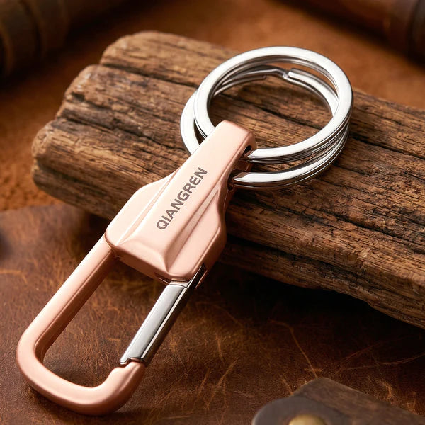 Heavy Duty Keychain Organizer With Quick Release Hook For Keys (1 Pc)