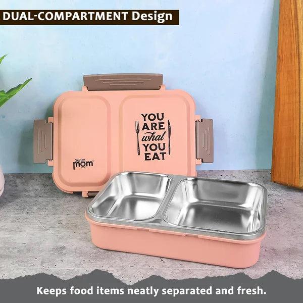 Lunch Box (200 Ml Each Container) With Attractive Stand - 4 Pcs