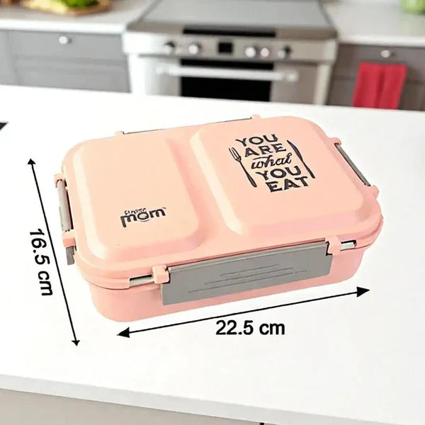 Lunch Box (200 Ml Each Container) With Attractive Stand - 4 Pcs