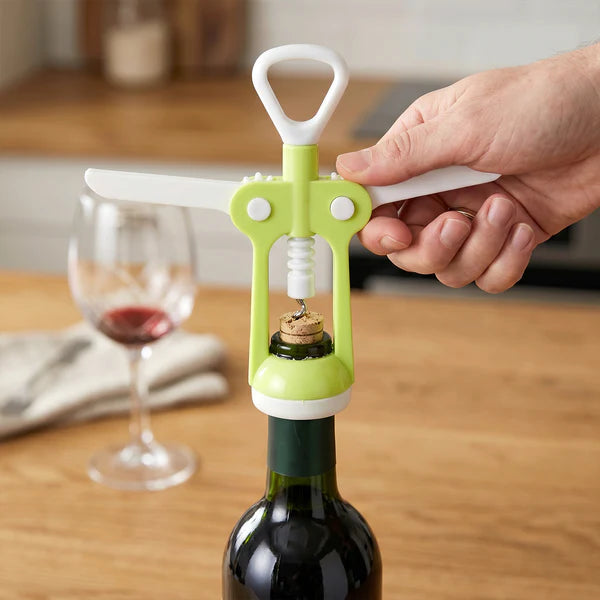 Multifunction Kitchen Tools Stainless Steel And Plastic Kitchen Knife And Scissor Ideal Accessory Set For Kitchen - 9142