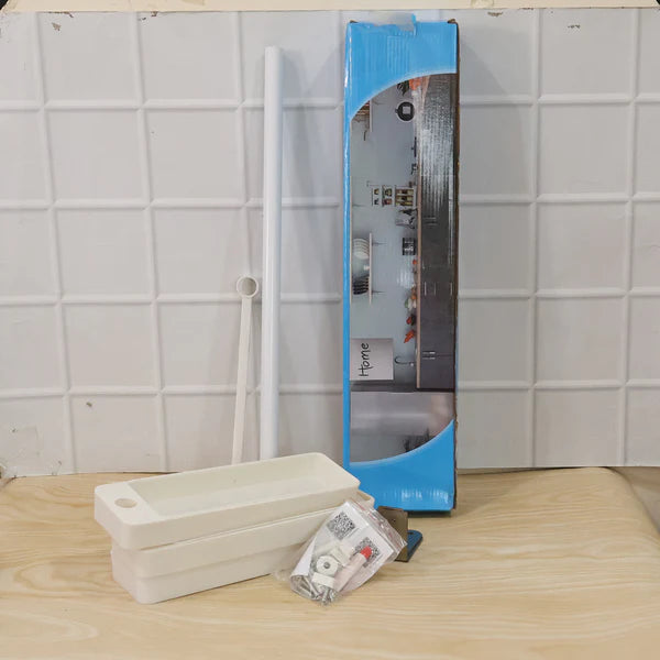 Kitchen Organization Rotating Shelf Storage Racks Multipurpose Adjustable (1 Set)