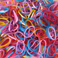 Rubber Band For Officehome And Kitchen Accessories Item Products Elastic Rubber Bands Flexible Reusable Nylon Elastic Unbreakable For Stationery School Multicolor