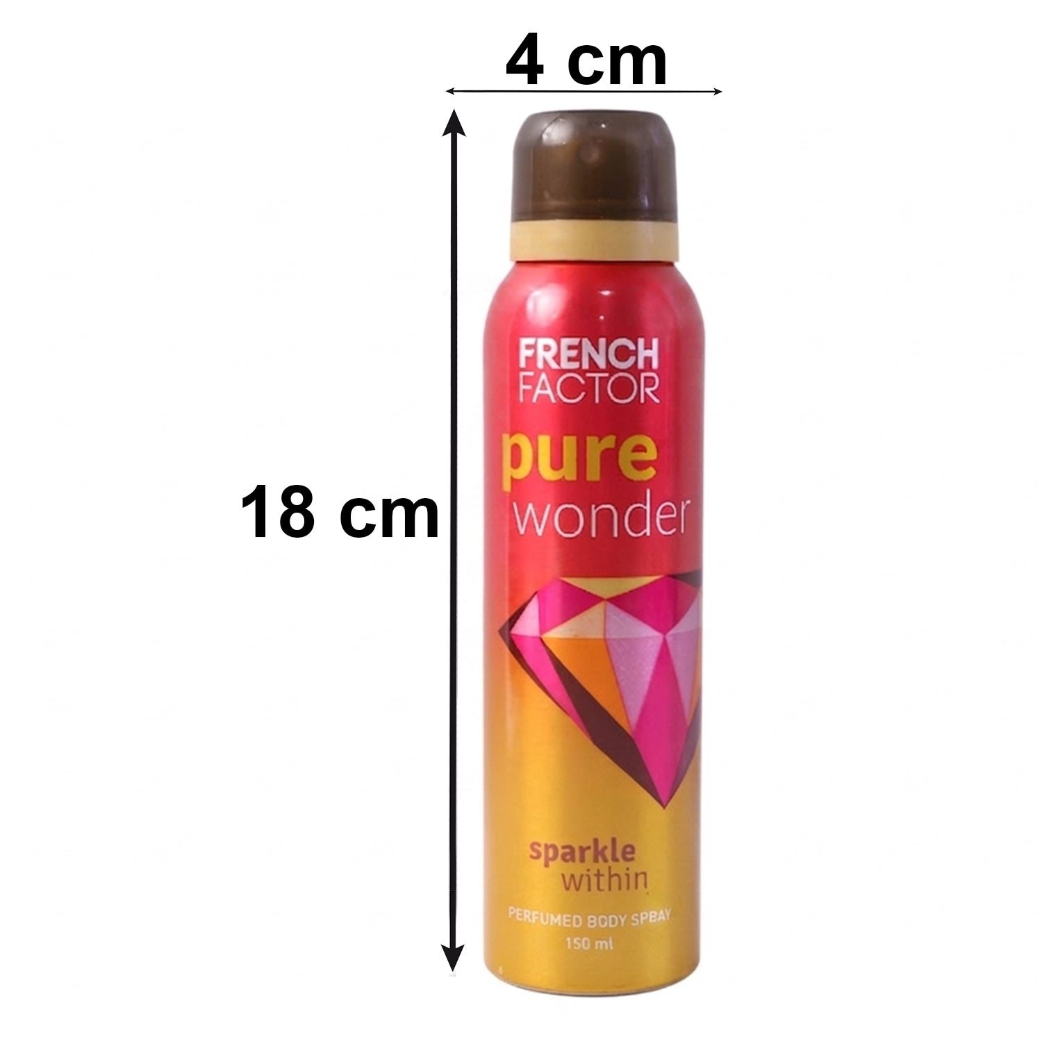 French Factor Pure Wonder Perfumed Body Spray (1 Pc 150 Ml)