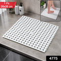 Bath Anti-slip Mat  Bathroom Safety Mat 26x26 Cm  Mini Bubbles