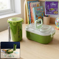 Multi-functional 1 Set Leakproof Lunch Box With Cutlery  Tumbler