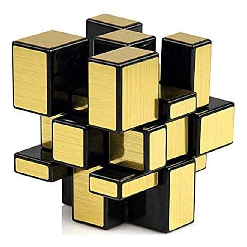 Mirror Cube  3x3 Puzzle Cube With Reflective Silver Surfaces