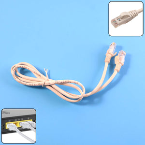 High-speed 1 Meter Ethernet Lan Cable (2 Pc)