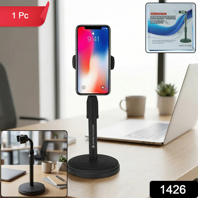 Mobile Stand For Table Height Adjustable Phone Stand Desktop Mobile Phone Holder - 1426