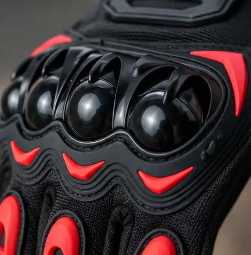 Motorcycle Riding Gloves – Full Finger Breathable Anti-Slip with Hard Knuckle Protection