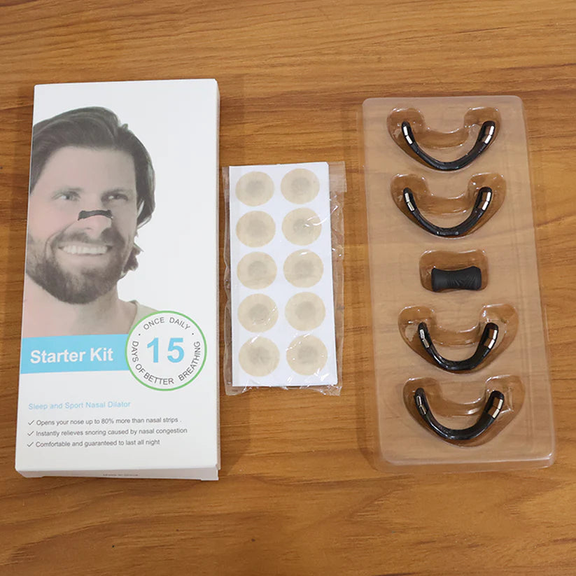 Nasal Strip Starter Kit - Boost Oxygen Intake Reduce Snoring (1 Set)
