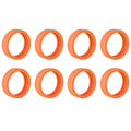 Luggage Wheel Covers 8  4 Pcs Luggage Wheel Covers For Suitcase Reduce Noise For Travel Luggage Suitcase Silicone Suitcase Wheels Cover For Protect Suitcase Wheels (8 Pcs  4 Pc Set)