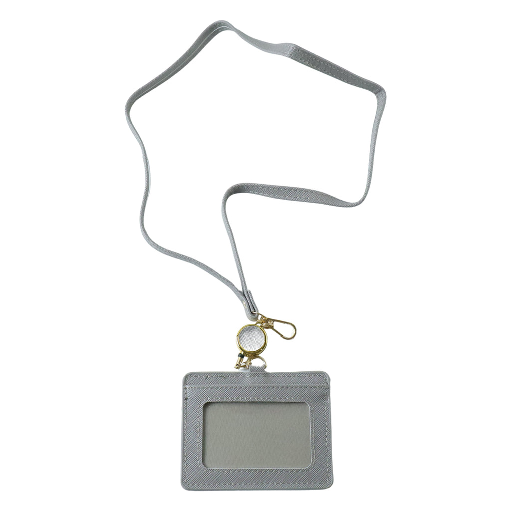 Premium Id Card Holder With Adjustable Neck Strap (1 Pc)