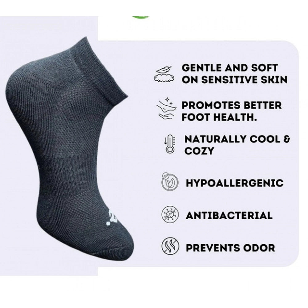 3_Pair Set Unisex Casual Cotton Printed Low Cut Socks (Multicolor)