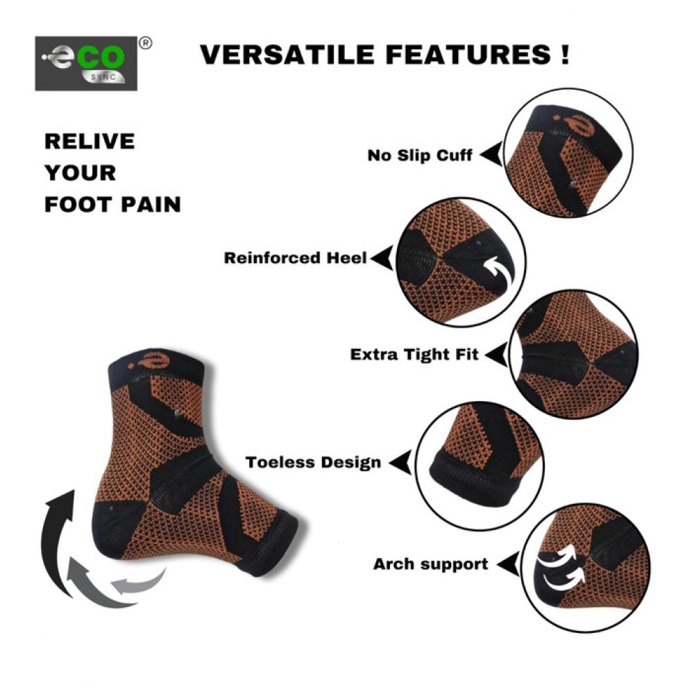 3_Pair Set Unisex Casual Cotton Printed Ankle Length Support Socks (Multicolor)