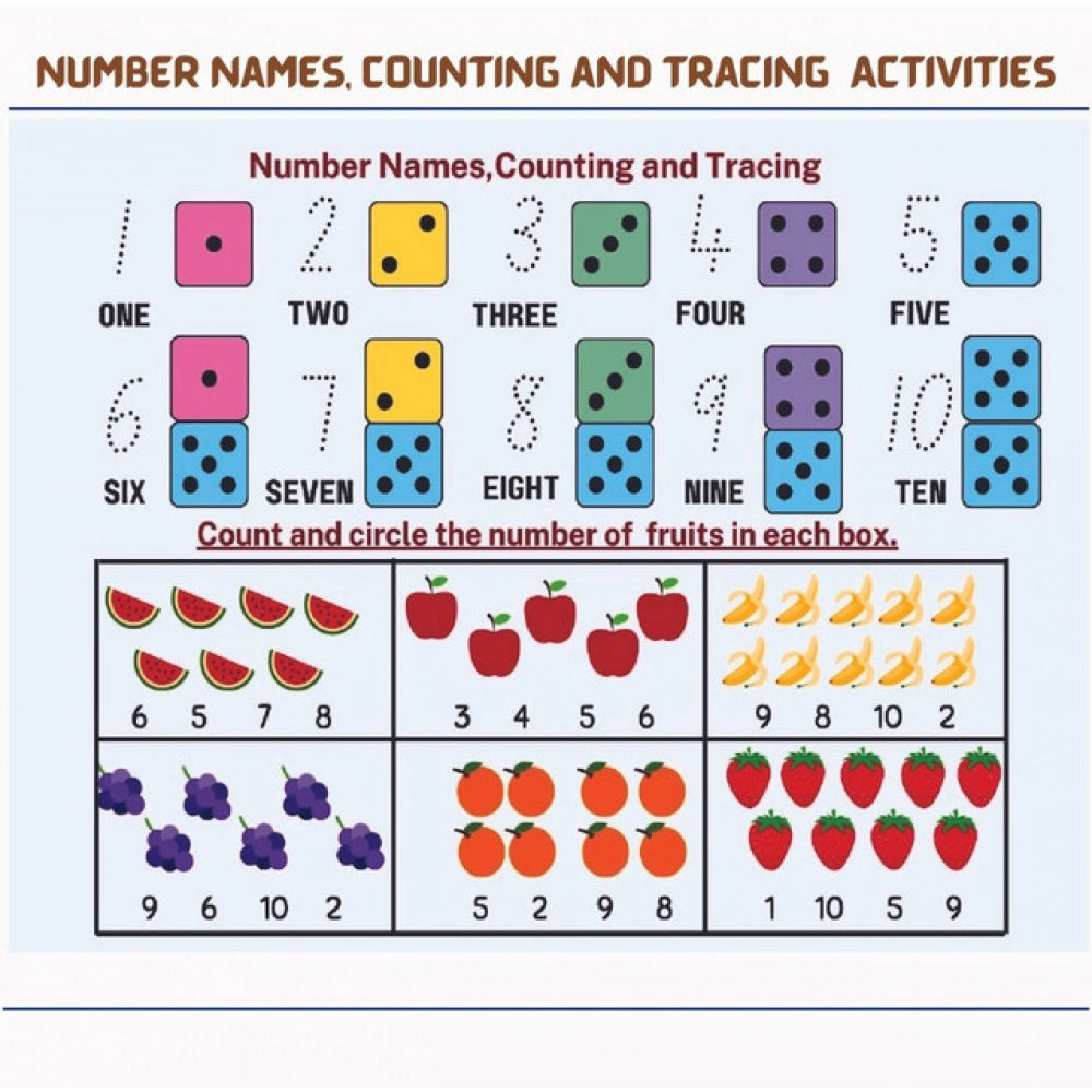 Montessori Busy Book – Early Learning Activity Set (2–4 Years, Multicolor)
