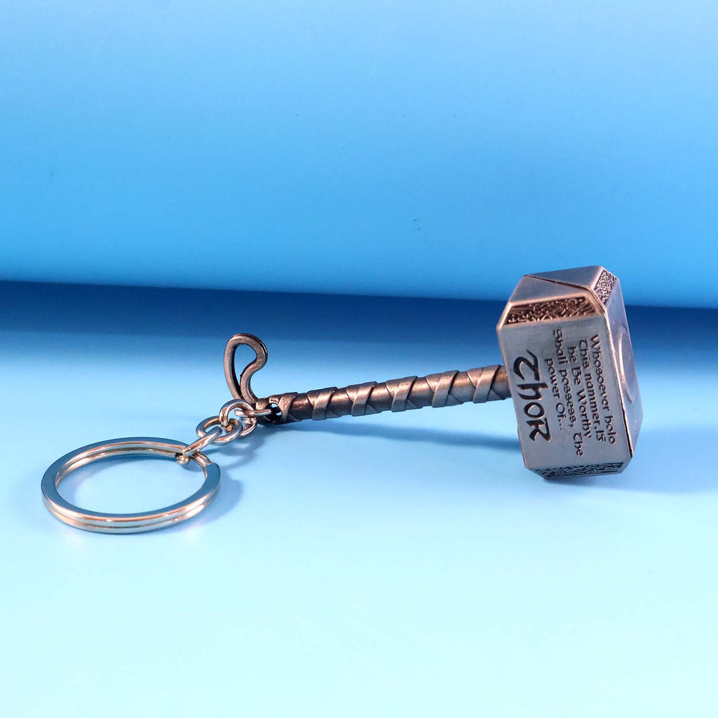 Big Metal Hammer Shape Keychain (1 Pc)