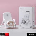 4814 Portable Mobile Phone Holder Fan  Personal Fan Multi- Function Fan Handheld Charging Fan (Battery Not Include)