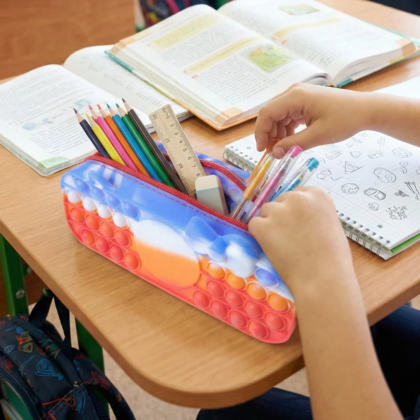 Multifunction Pop It Pencil Pouch (1 Pc)