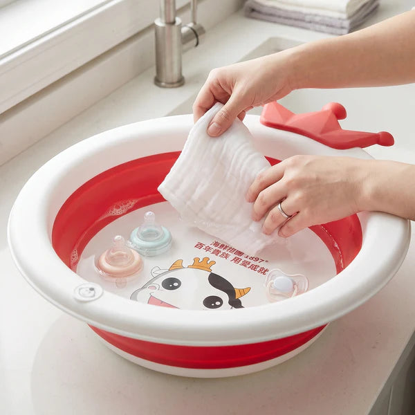 Premium Baby Bathtub With Non-slip Base