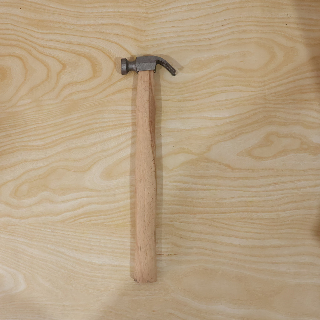 Wooden Handle Claw Hammer Heavy Duty Steel Head Hammer For Nails Carpentry (1 Pc)