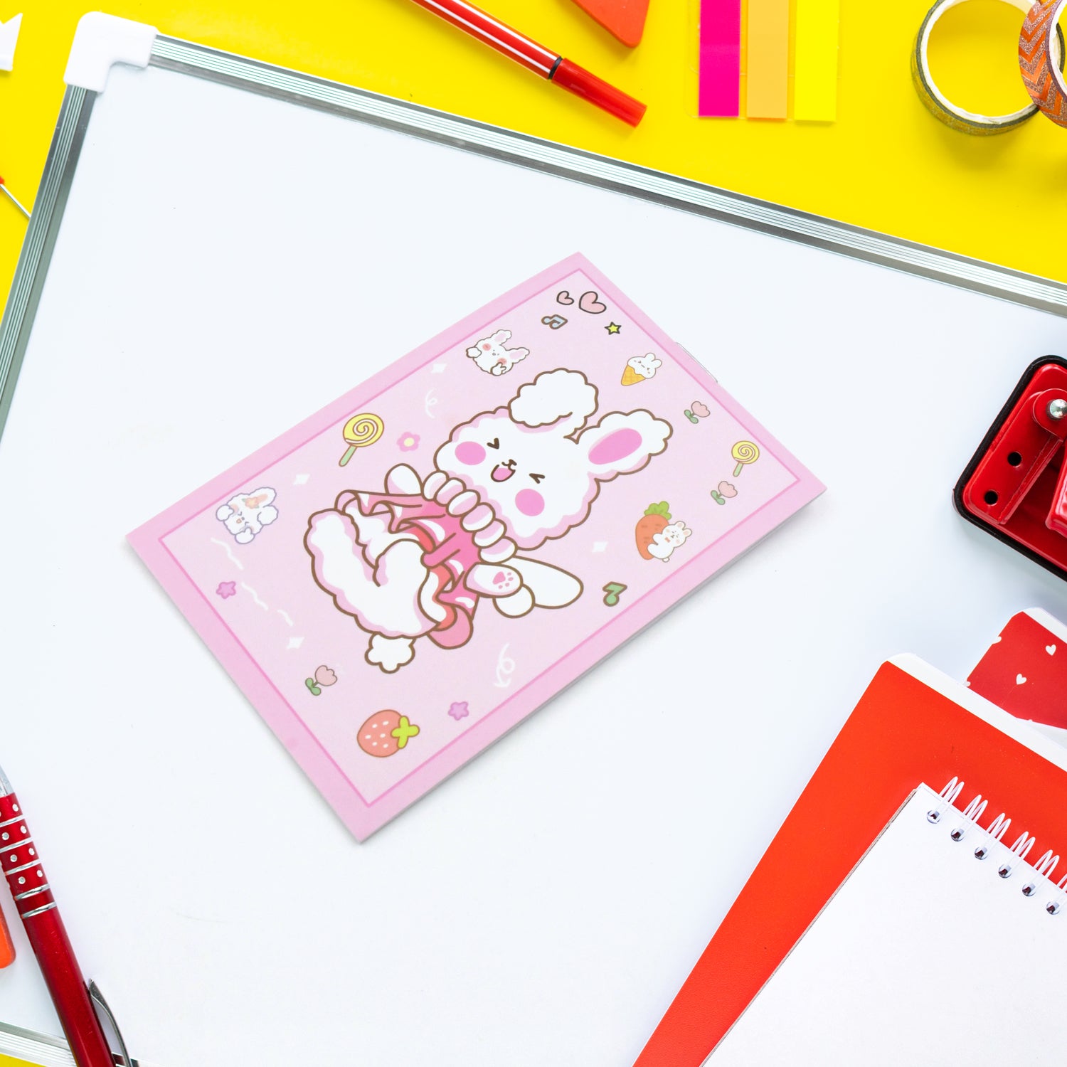 4298 Stationery Kit For Kids - Stationery Set Includes Wooden Pencil Sharpener Pencil And Eraser Set Small Diary School Supply Set Birthday Return Gift For Kids Boys Girls (9 Pc Set)