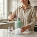 Manual Ice Crusher Shaved Ice Machine With Hand Crank (1 Set)