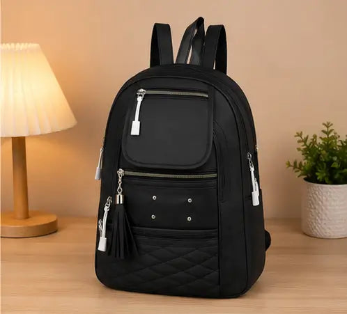 Women's PU Leather Handbag – Stylish Multi-Compartment Shoulder Tote Bag for Office, Travel & Daily Use