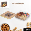 Plastic Super King Exclusive Mukhavasdani Dry Fruit Boxes (1 Pc)