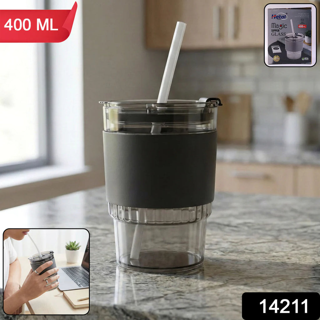 450 Ml Monaco Premium Transparent Plastic Cup