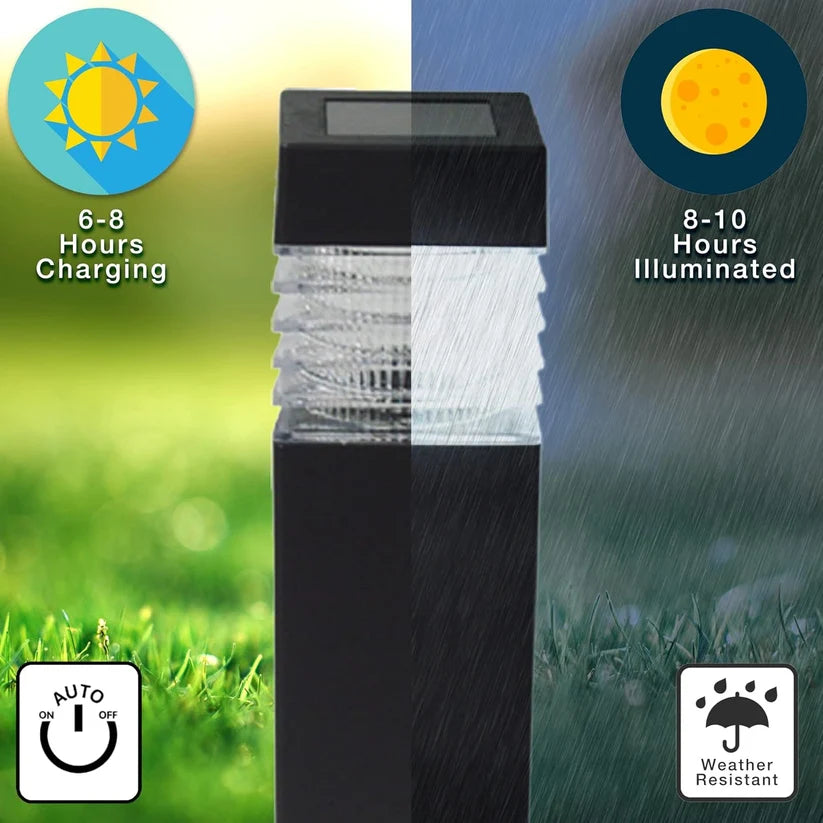 Big Garden Solar Light Outdoor Garden Park Driveway Light (1 Pc)