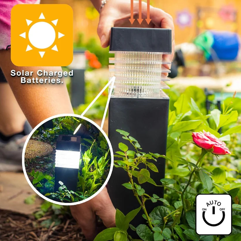 Big Garden Solar Light Outdoor Garden Park Driveway Light (1 Pc)