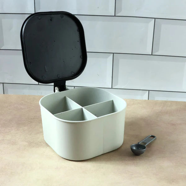 4 Section Fancy Masala Box And Fancy Masala Container Used For Storing Various Types Of Masalas Including In Kitchen Purposes. - 2678