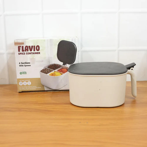 4 Section Fancy Masala Box And Fancy Masala Container Used For Storing Various Types Of Masalas Including In Kitchen Purposes. - 2678