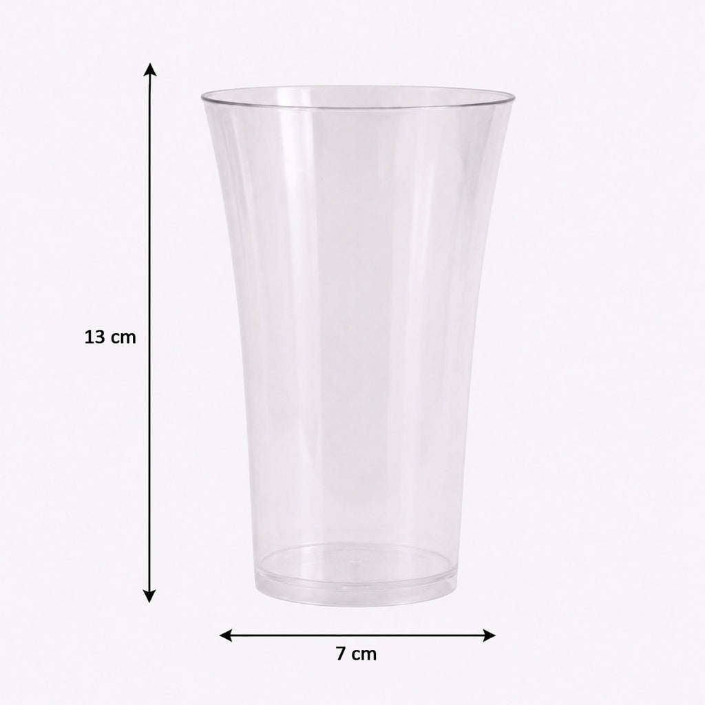 Plastic Juicy Glasses Set – 300ml Unbreakable | Serve Stellar
