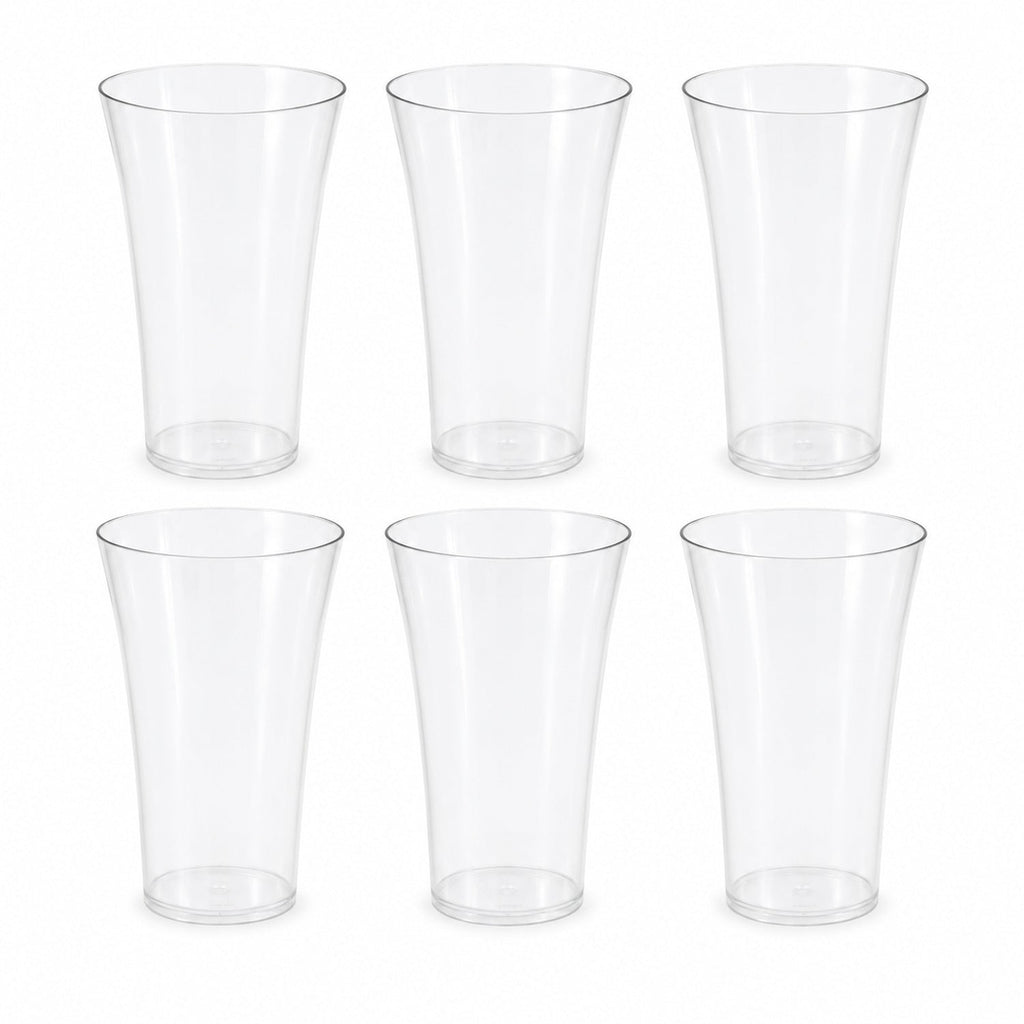 Plastic Juicy Glasses Set – 300ml Unbreakable | Serve Stellar