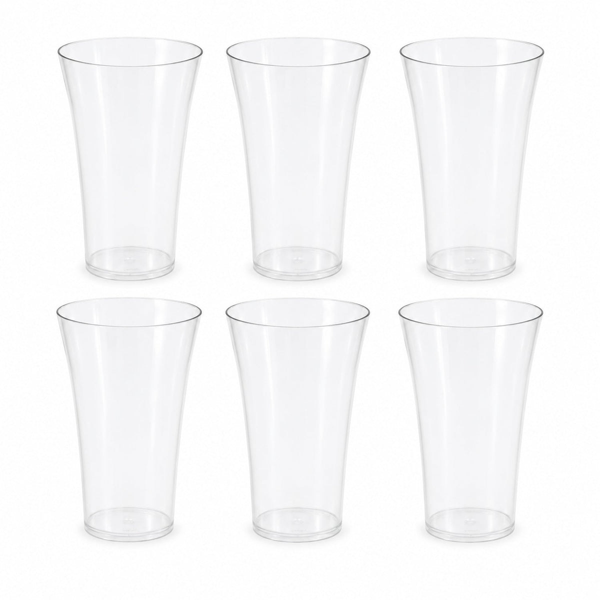 Plastic Juicy Glasses Set – 300ml Unbreakable | Serve Stellar