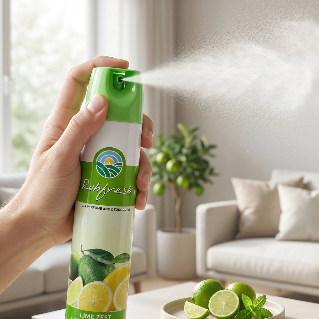 Lime Zest Air Freshener Spray (1 Pc 220 Ml)