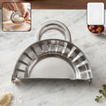 Ss Dumpling Mould Gujiya Maker Stainless Steel Momos Maker Kitchen Tool (1 Pc)