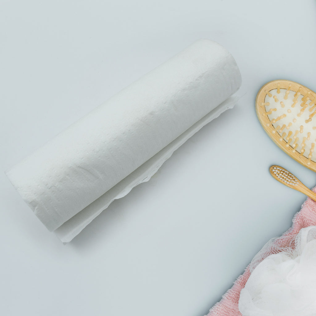 7457 Non Woven Reusable And Washable Kitchen Printed Tissue Roll Non-stick Oil Absorbing Paper Roll Kitchen Special Paper Towel Wipe Paper Dish Cloth Cleaning Cloth 30 Sheets