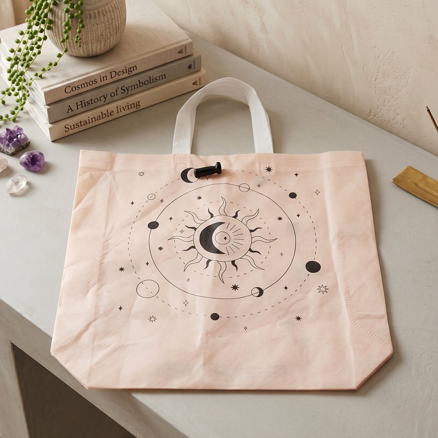 Multipurpose Carry Hand Bag With Lock System (1 Pc 46x42 Cm)