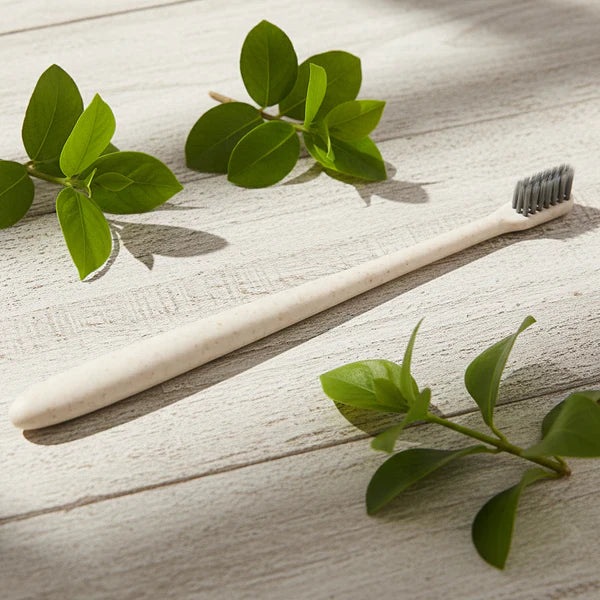 Wheat Straw Toothbrush Women Men Soft-bristle Toothbrush Oral Care Tooth Brush Manual Toothbrush For Deep Cleaning Dental Care (1 Pc) - 12579
