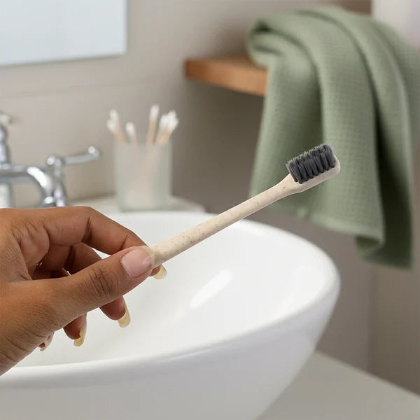 Wheat Straw Toothbrush Women Men Soft-bristle Toothbrush Oral Care Tooth Brush Manual Toothbrush For Deep Cleaning Dental Care (1 Pc) - 12579