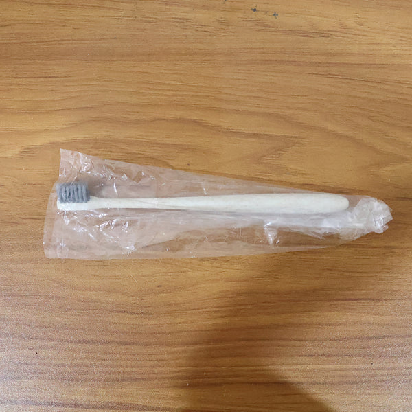 Wheat Straw Toothbrush Women Men Soft-bristle Toothbrush Oral Care Tooth Brush Manual Toothbrush For Deep Cleaning Dental Care (1 Pc) - 12579